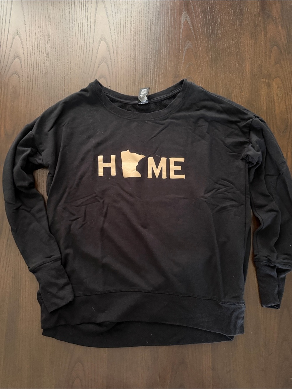 Active Life Black Crewneck Sweatshirt